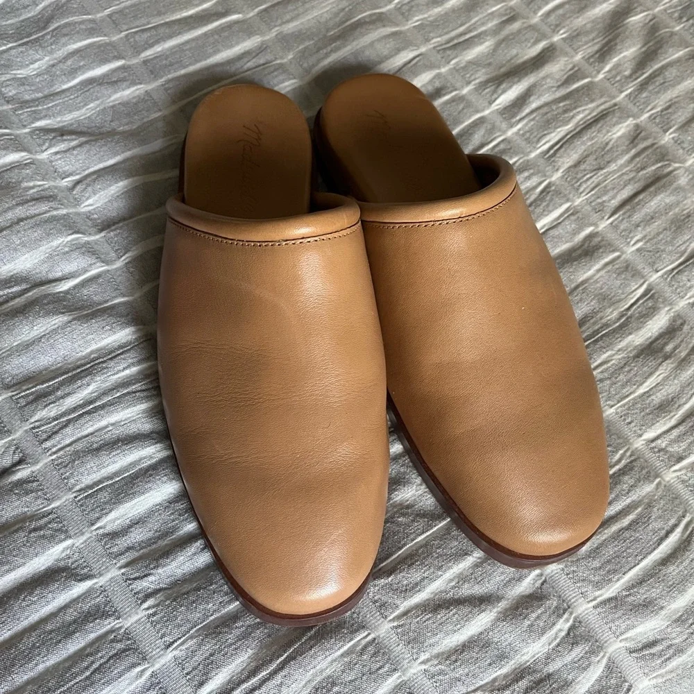 Madewell Louisa Leather Mule - Picture 2 of 6